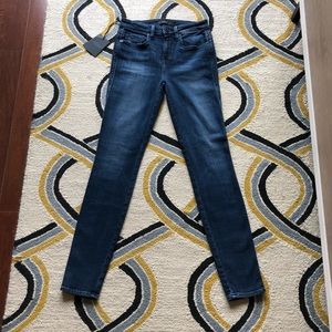 Genetic Denim Slim High Rise Cigarette Jeans